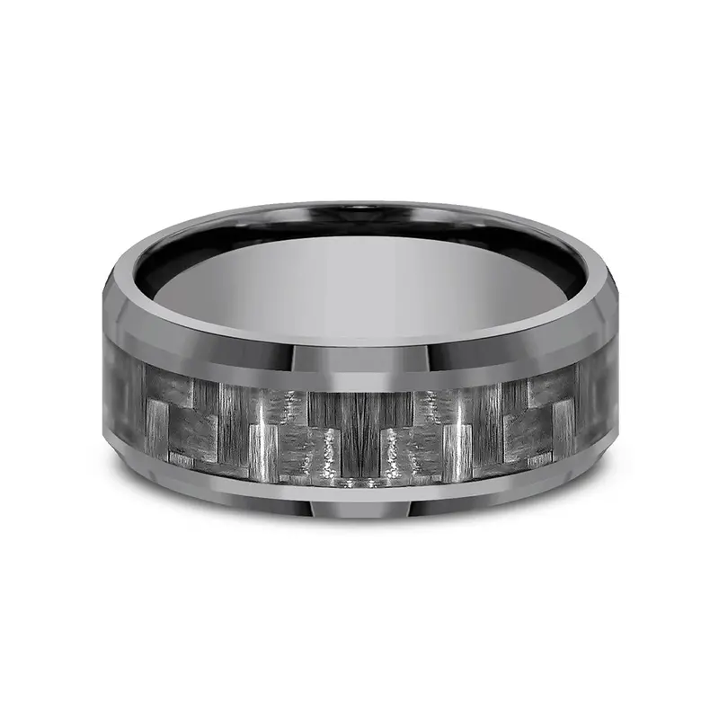 Benchmark® Carbon Fiber Tantalum Men's Band 1