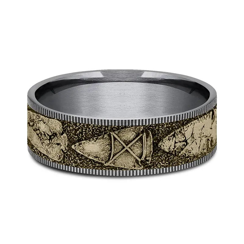 Benchmark® Gold Arrowhead Men's Band 1