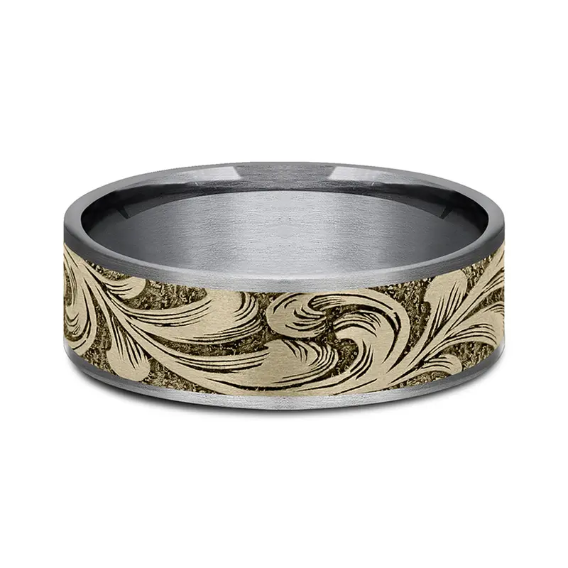 Benchmark® Gold Barrel Script Men's Band 1