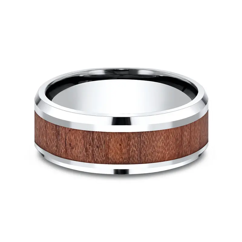 Benchmark® Rose Wood Inlay Men's Band 1