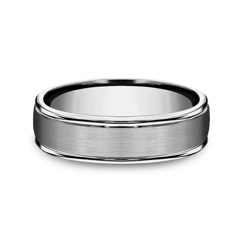 Benchmark® Satin Center Titanium Band 1