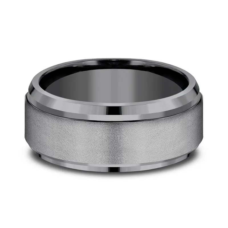 Benchmark® Satin Finish Tantalum Men's Band 1