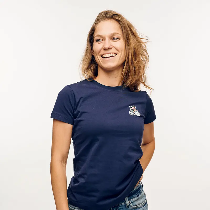 Bike Bella T-Shirt In Navy 1