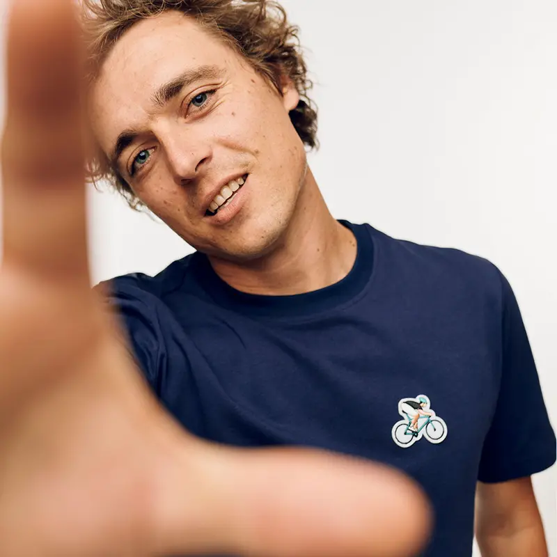 Bike Master T-Shirt In Navy 1