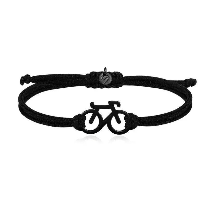 Black Bike Bracelet 1