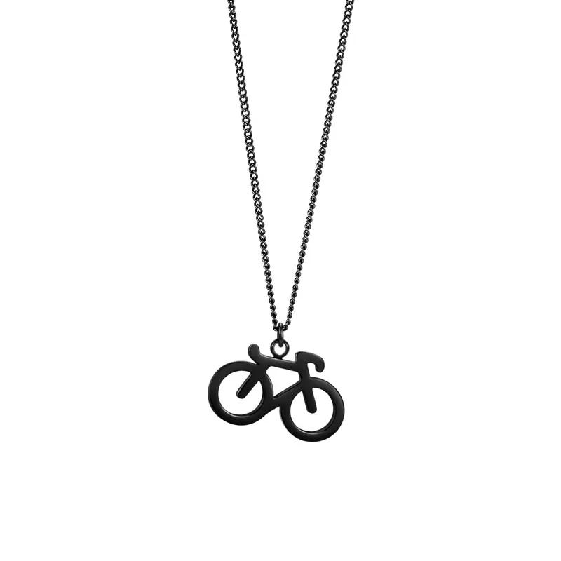 Black Bike Necklace 1