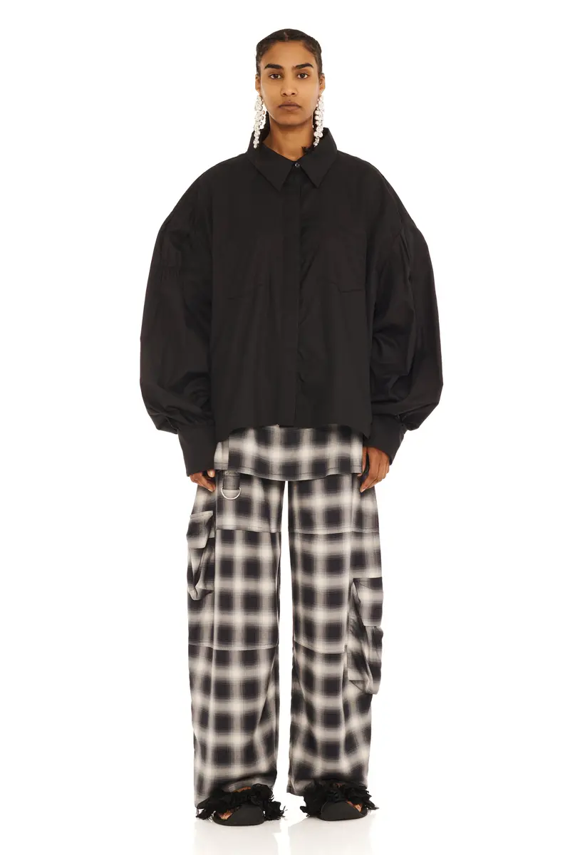 Black Chason Button Up 1