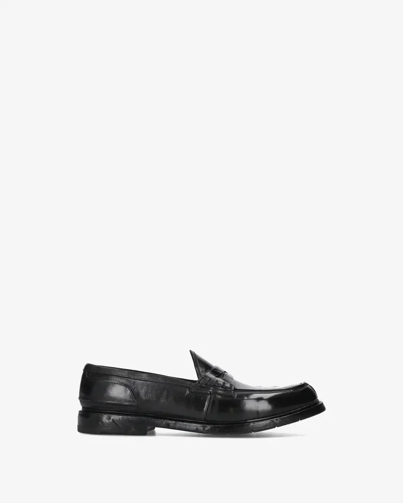 Black Cordovan Loafers 1