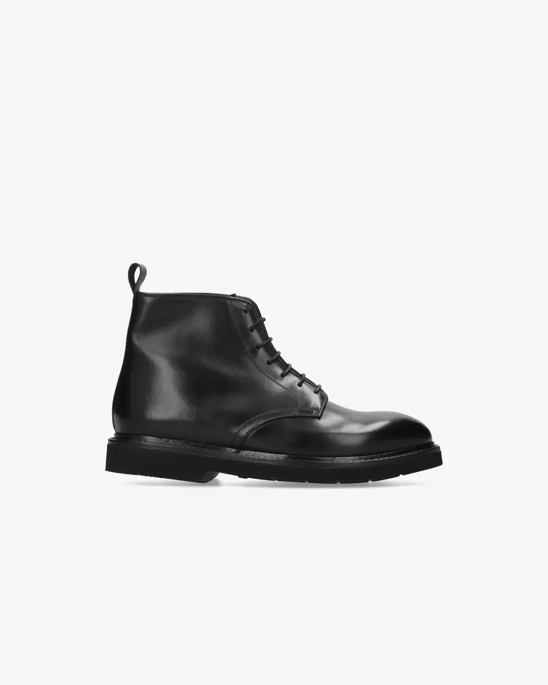 Black Leather Boots 32312D 1