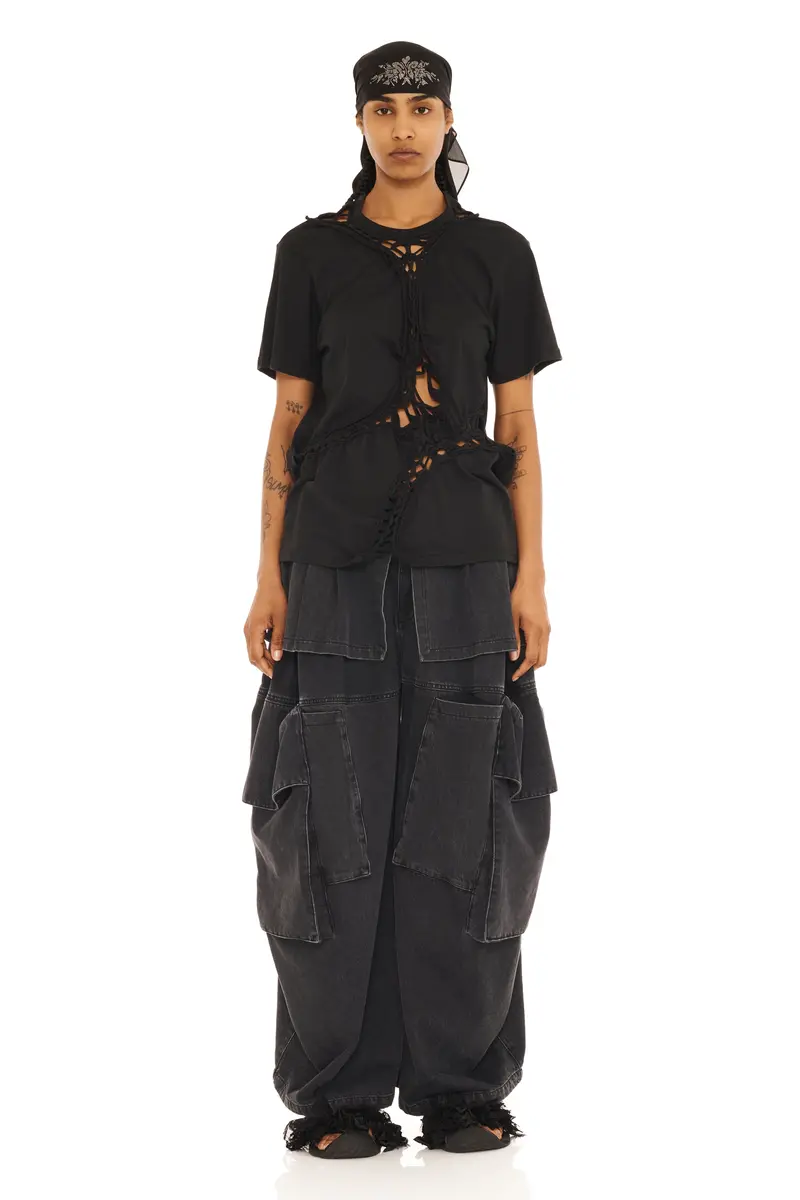 Black Mini Tosh Tee 1