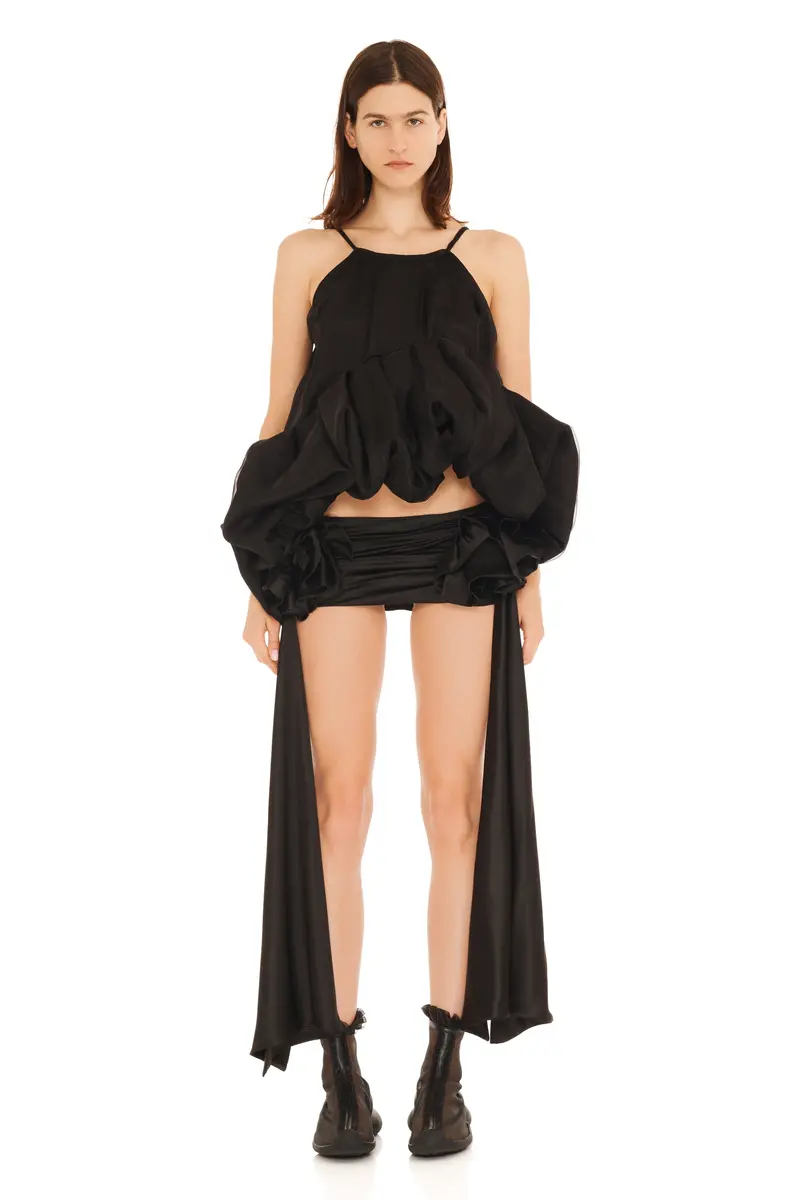 Black Mini Valerian Top 1