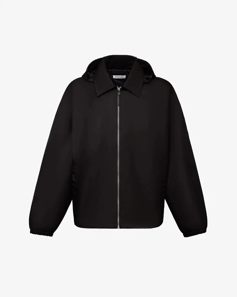 Blouson With Removable Hood Black 1