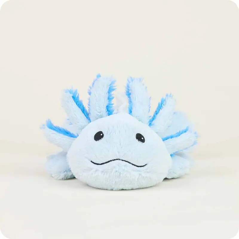 Blue Axolotl Warmies 1