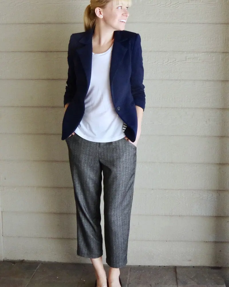 Blue Dot Patterns Coffeehouse Pant - Printed Copy Shop (+£7.00) 1