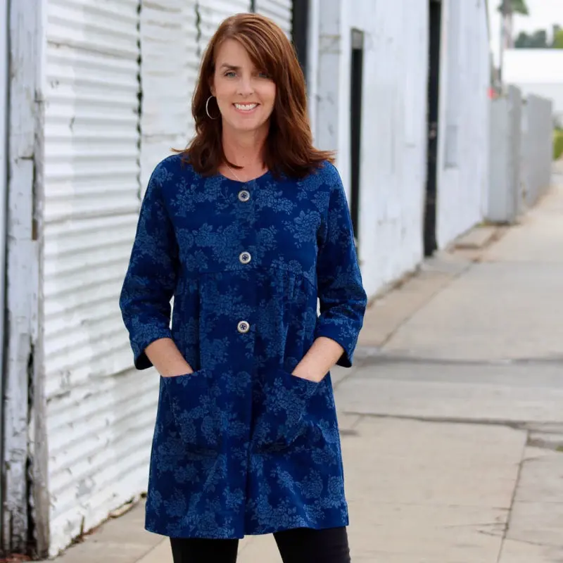 Blue Dot Patterns Dover Jacket - Printed Copy Shop (+£7.00) 1