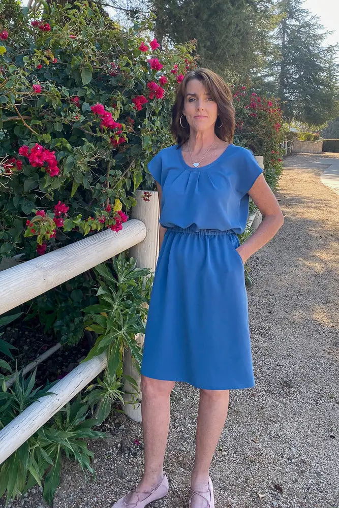 Blue Dot Patterns Morrison Top And Dress - Printed Copy Shop (+£7.00) 1