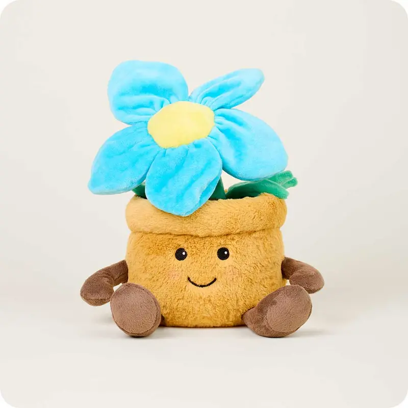 Blue Flower Pot Warmies 1