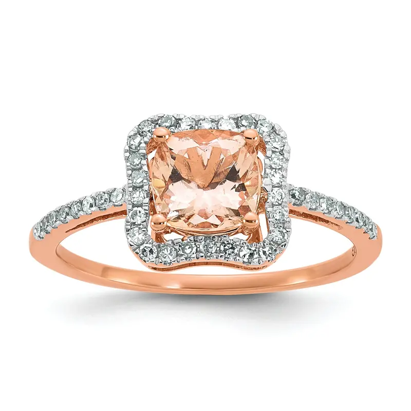 Blushfire Morganite Ring 1