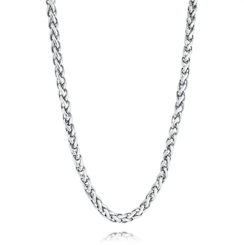 Bold Braid Wheat Chain 1