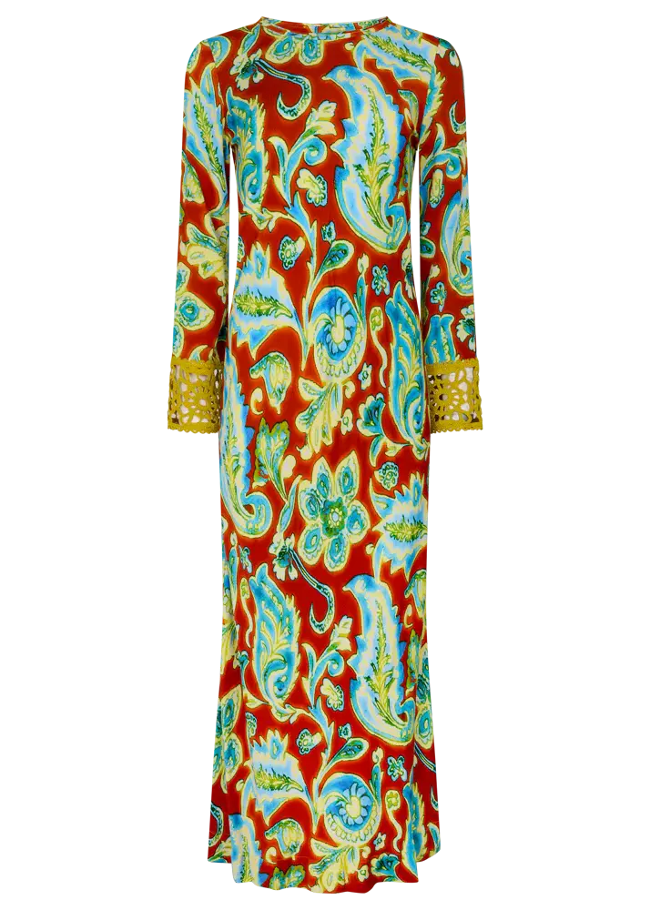Brezza Olive Dress 1
