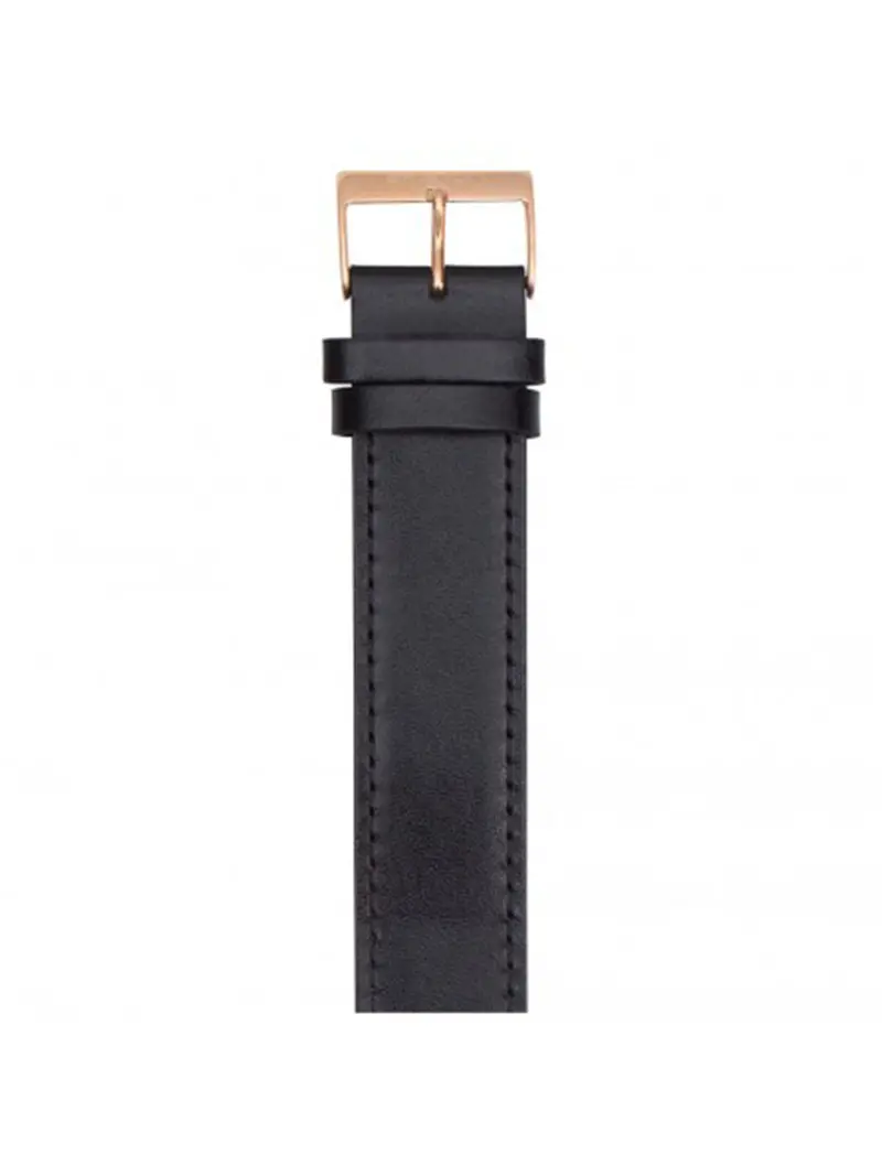 Briston Classic Leather Strap Black Rose Gold 20Mm 1