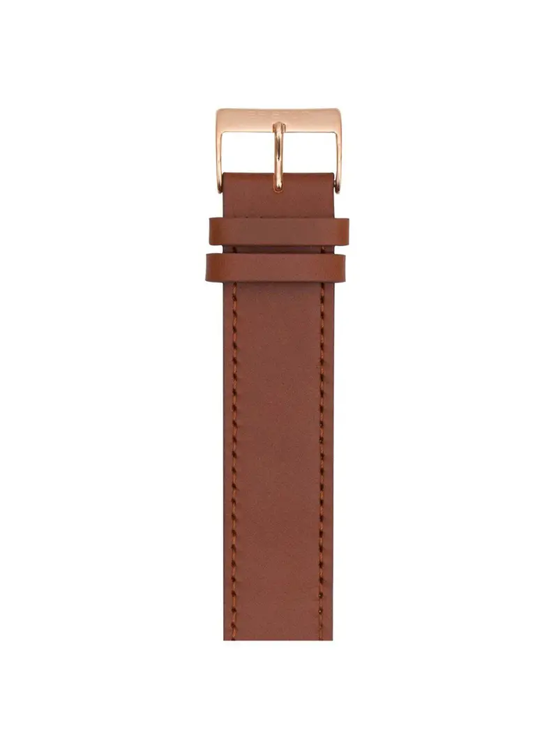 Briston Classic Leather Strap Brown Rose Gold 20Mm 1