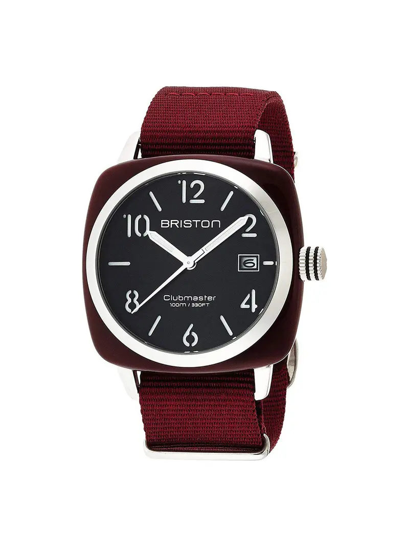 Briston Clubmaster Classic Acetate Hms Burgundy 40Mm 1