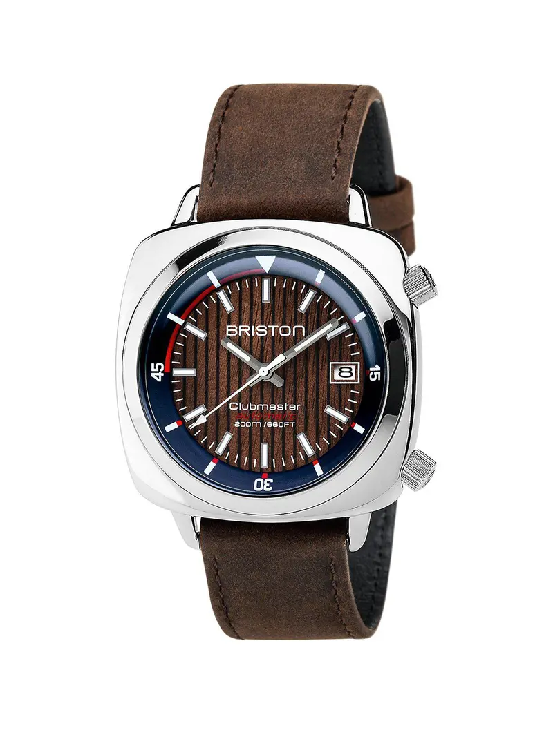 Briston Clubmaster Diver Yachting Steel Automatic Hms Navy Blue 42Mm 1