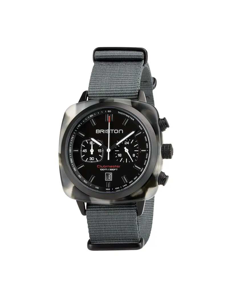 Briston Clubmaster Sport Acetate Chronograph Alpine Hunter 42Mm 1