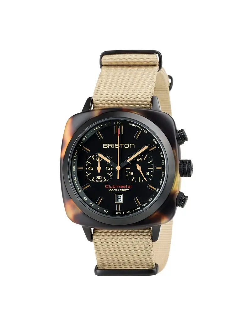 Briston Clubmaster Sport Acetate Chronograph Safari 42Mm 1