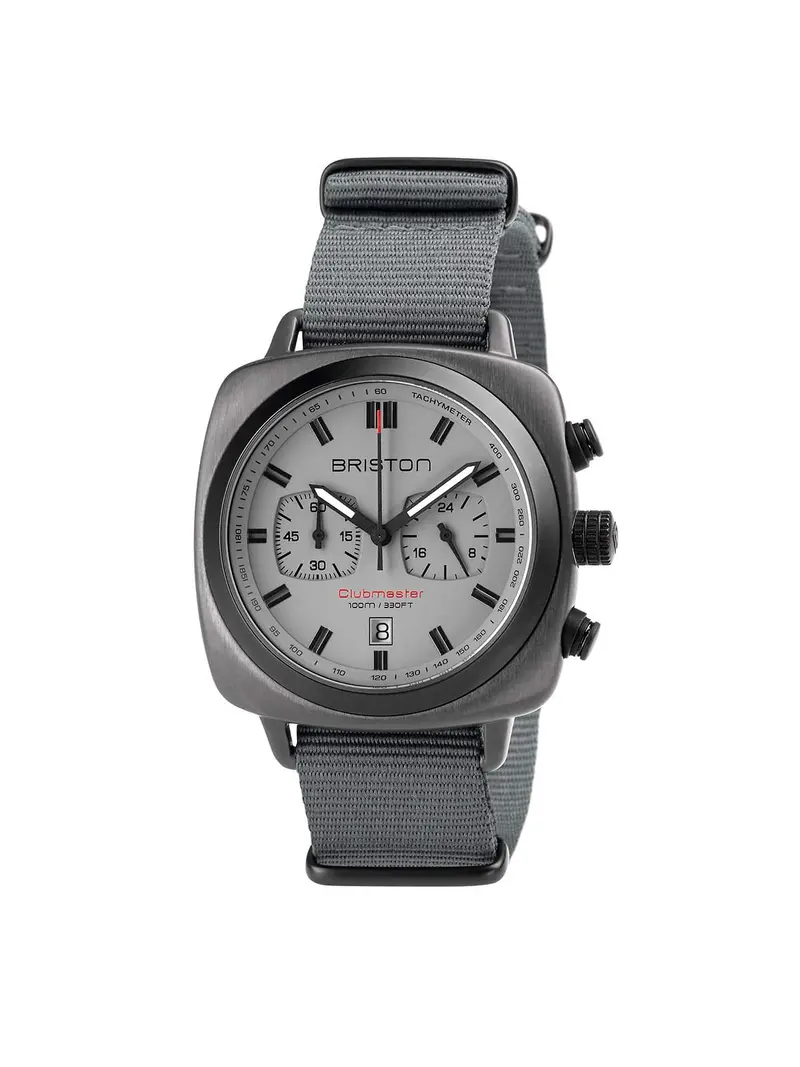 Briston Clubmaster Sport Steel Chronograph Gun 42Mm 1