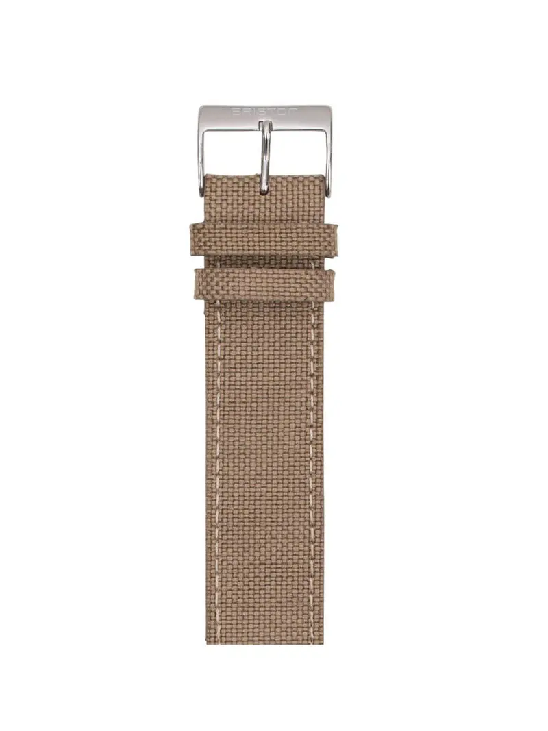 Briston Leather Canvas Strap Khaki 20Mm 1