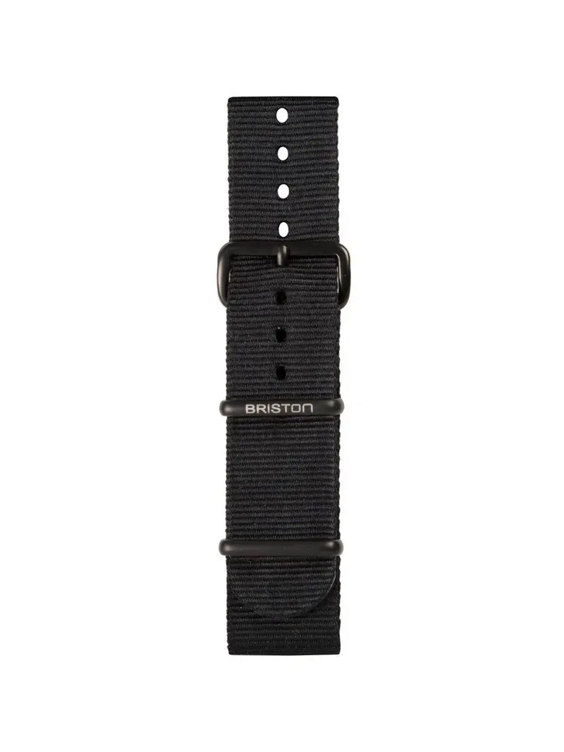 Briston Nato Strap Black Pvd 20Mm 1