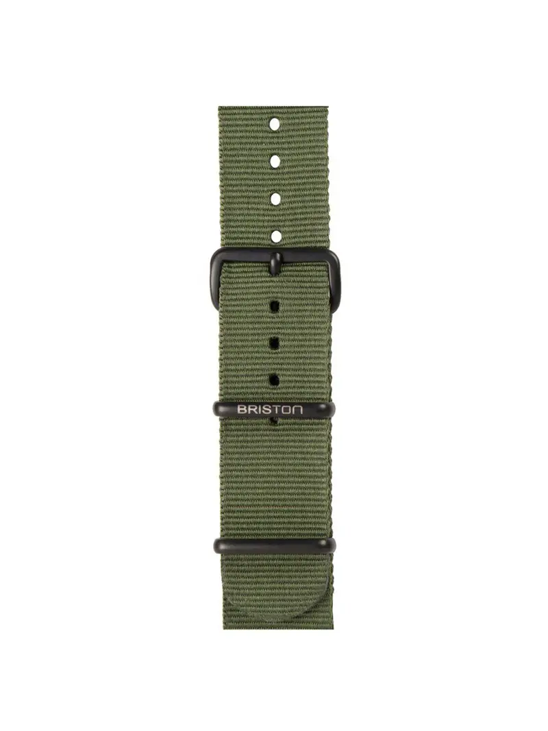 Briston Nato Strap Green Army Pvd 20Mm 1