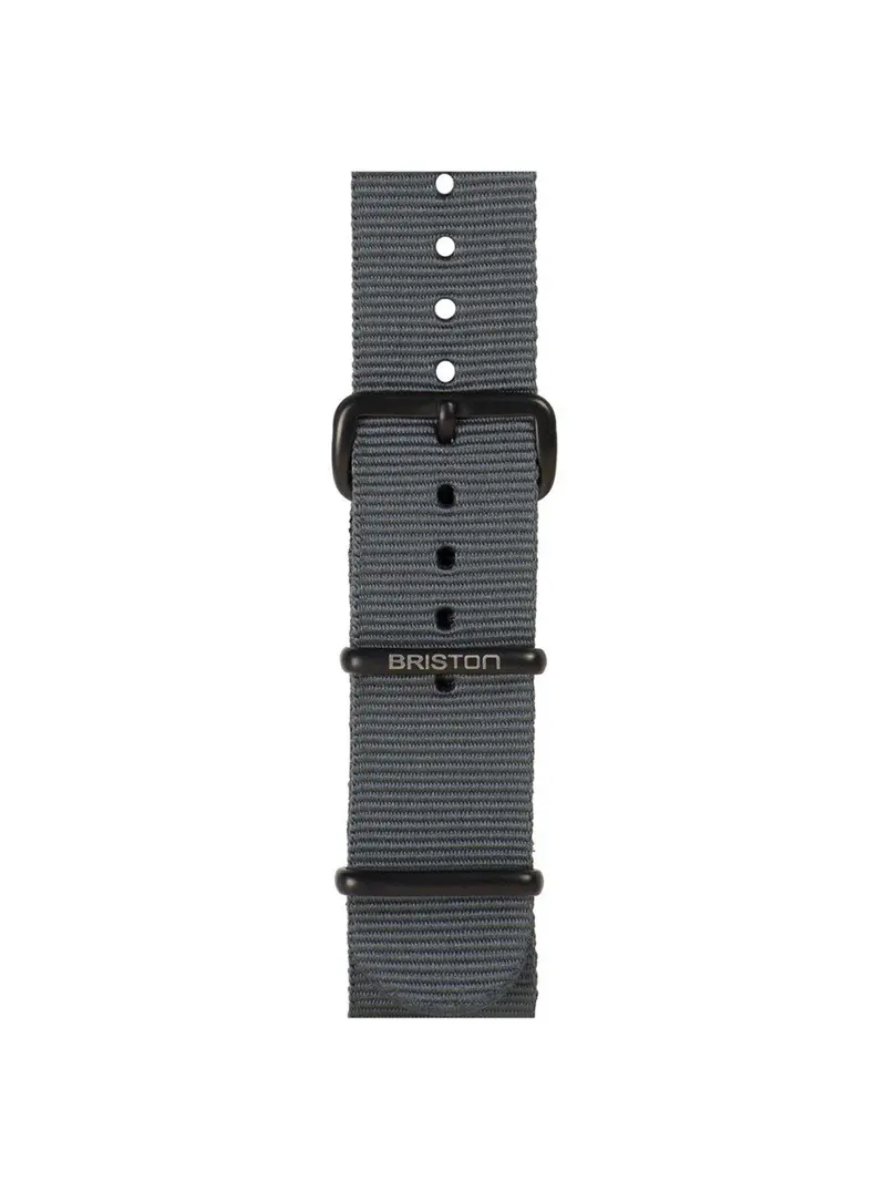 Briston Nato Strap Grey Pvd 20Mm 1