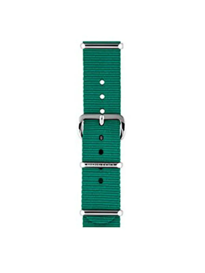 Briston Nato Strap Mint Polished Steel 18Mm 1