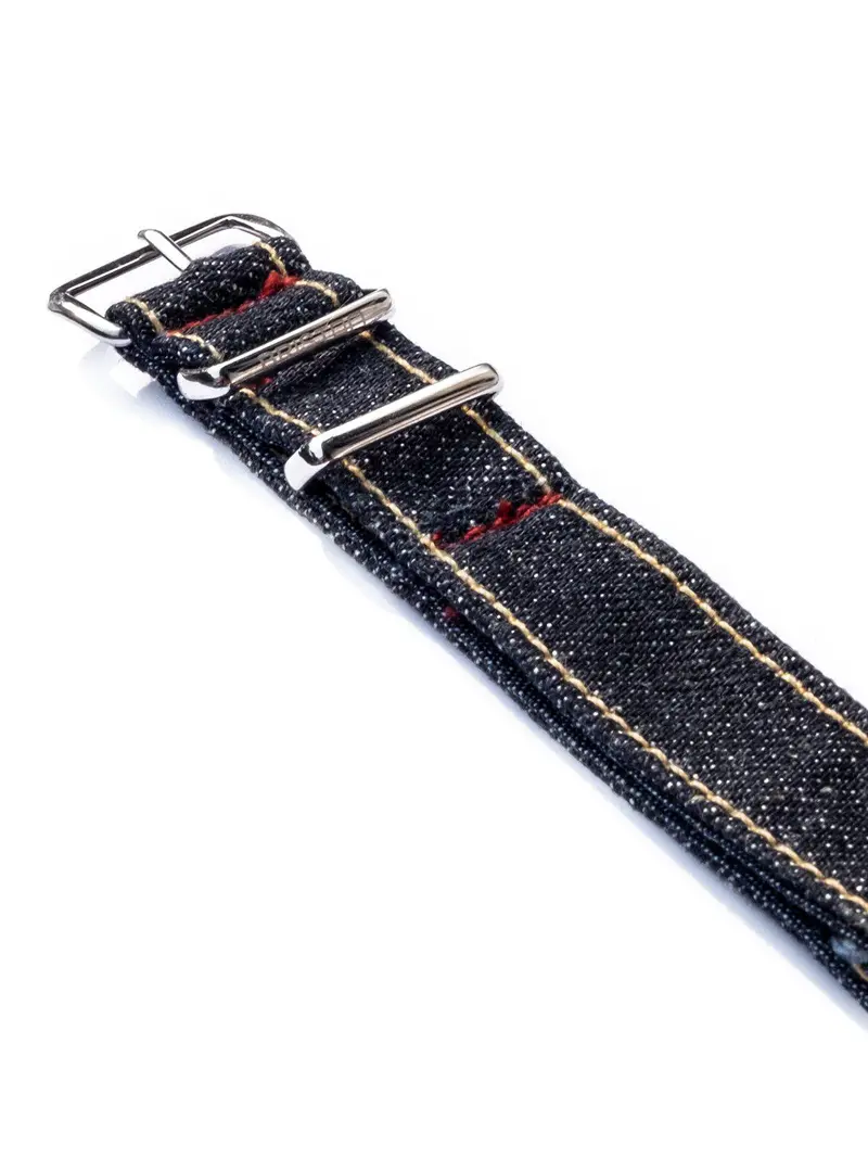Briston X Oldblue Co. Selvedge Denim Strap 20Mm 1