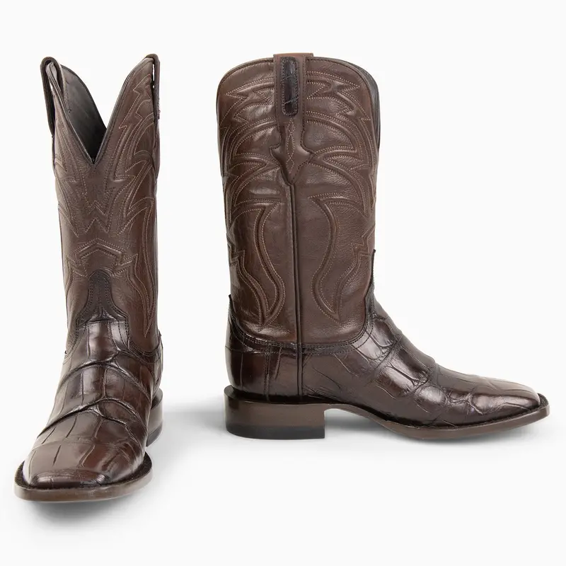 Brown Alligator - Square 1