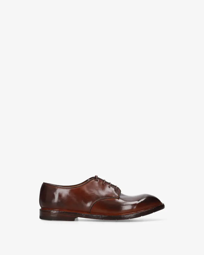 Brown Cordovan Lace-Up Shoes 1
