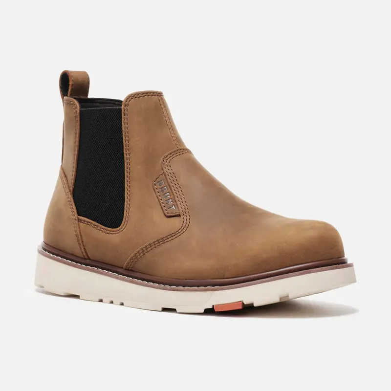 Brunt Men's Ohman Composite Toe Slip-On Work Boot 1