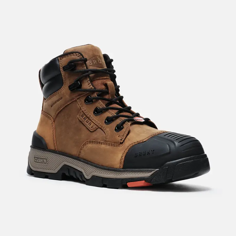 Brunt Men's Perkins 6-Inch Comp-Toe Work Boots 1