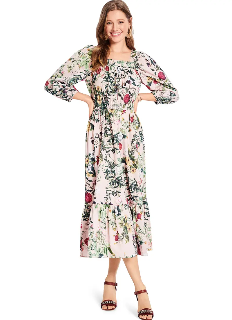 Burda 5741 Blouse And Dress 1