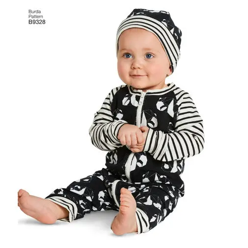 Burda Babies Romper/Jumpsuit 9328 1