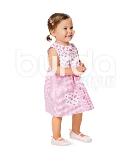 Burda Baby Dress And Panties 9357 1