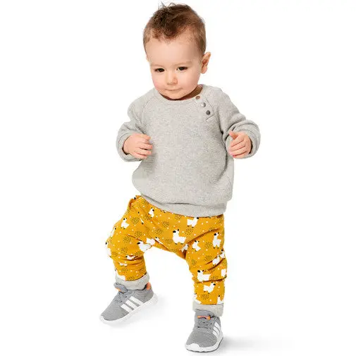 Burda Baby Top And Trousers 9312 1