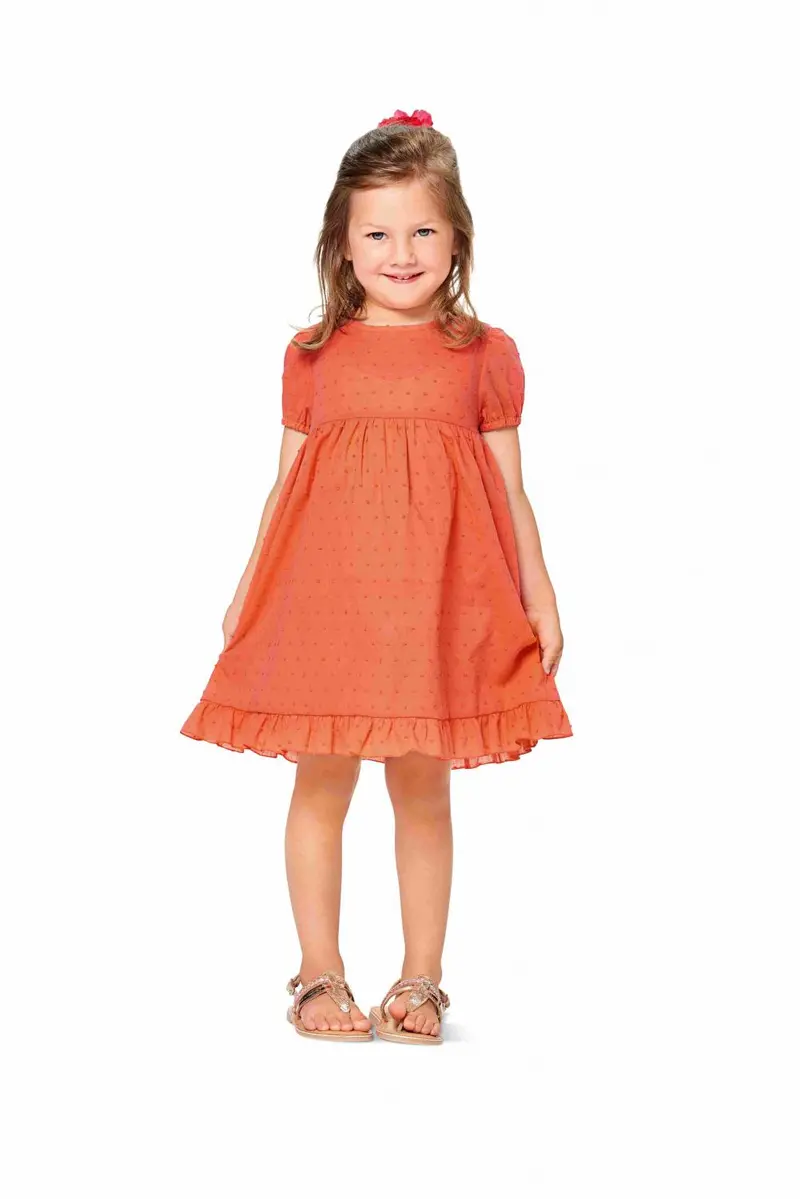 Burda Child Dress And Top 9362 1