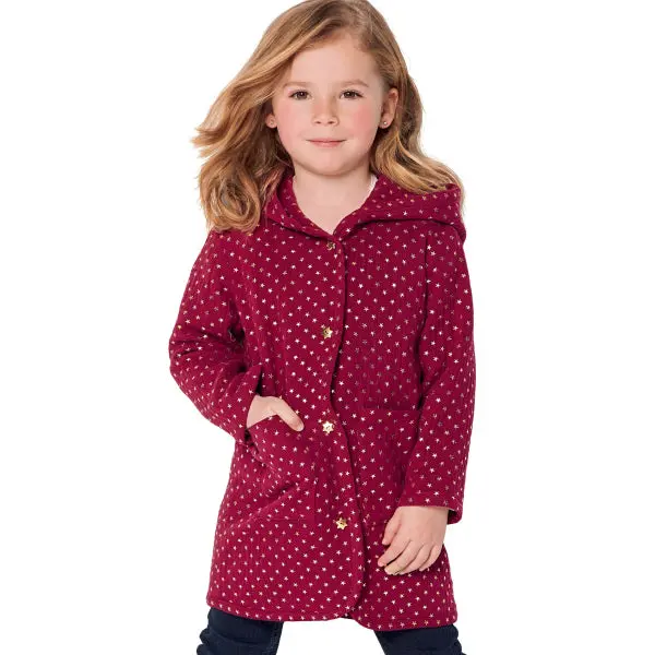 Burda Child Hooded Coat Or Jacket 9289 1
