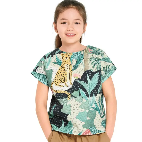 Burda Child Top And Dress 9282 1