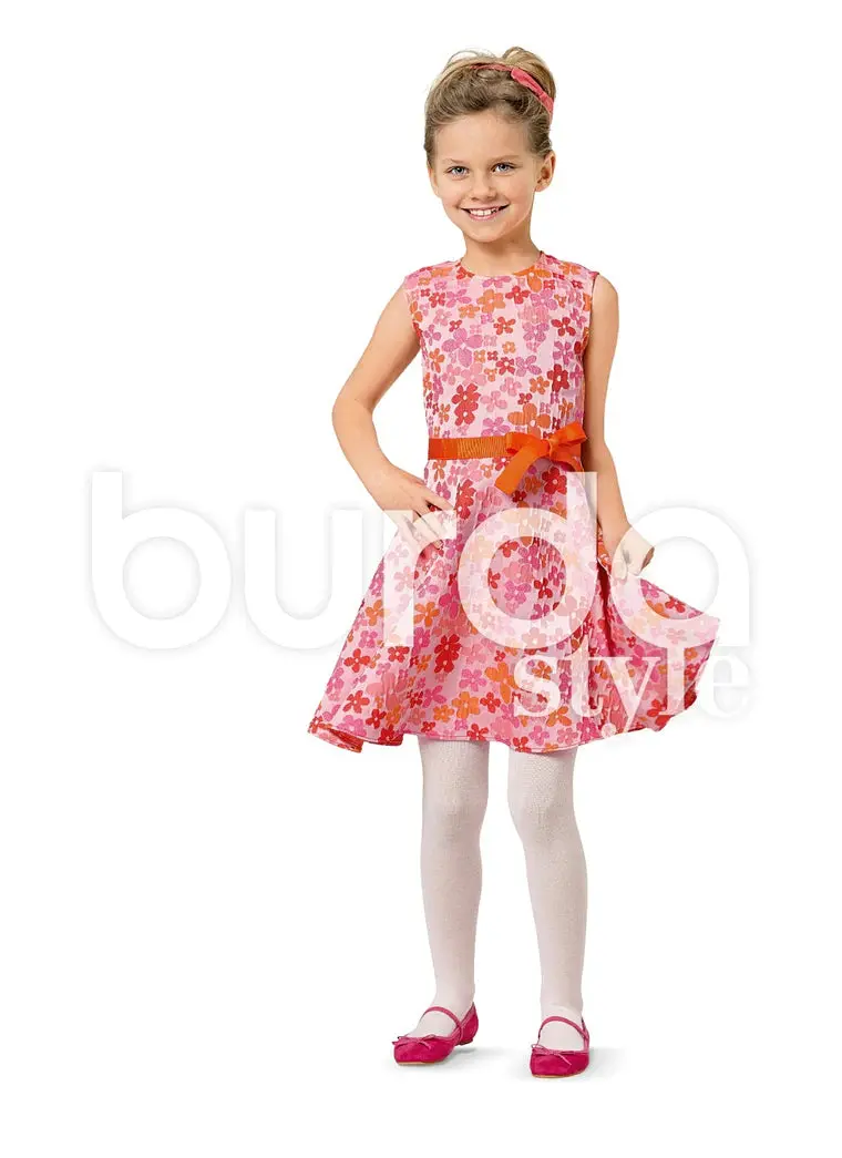 Burda Children's Dresses 9379 1