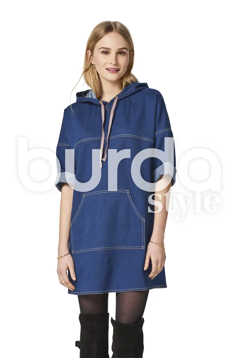 Burda Hooded Dress 6475 1
